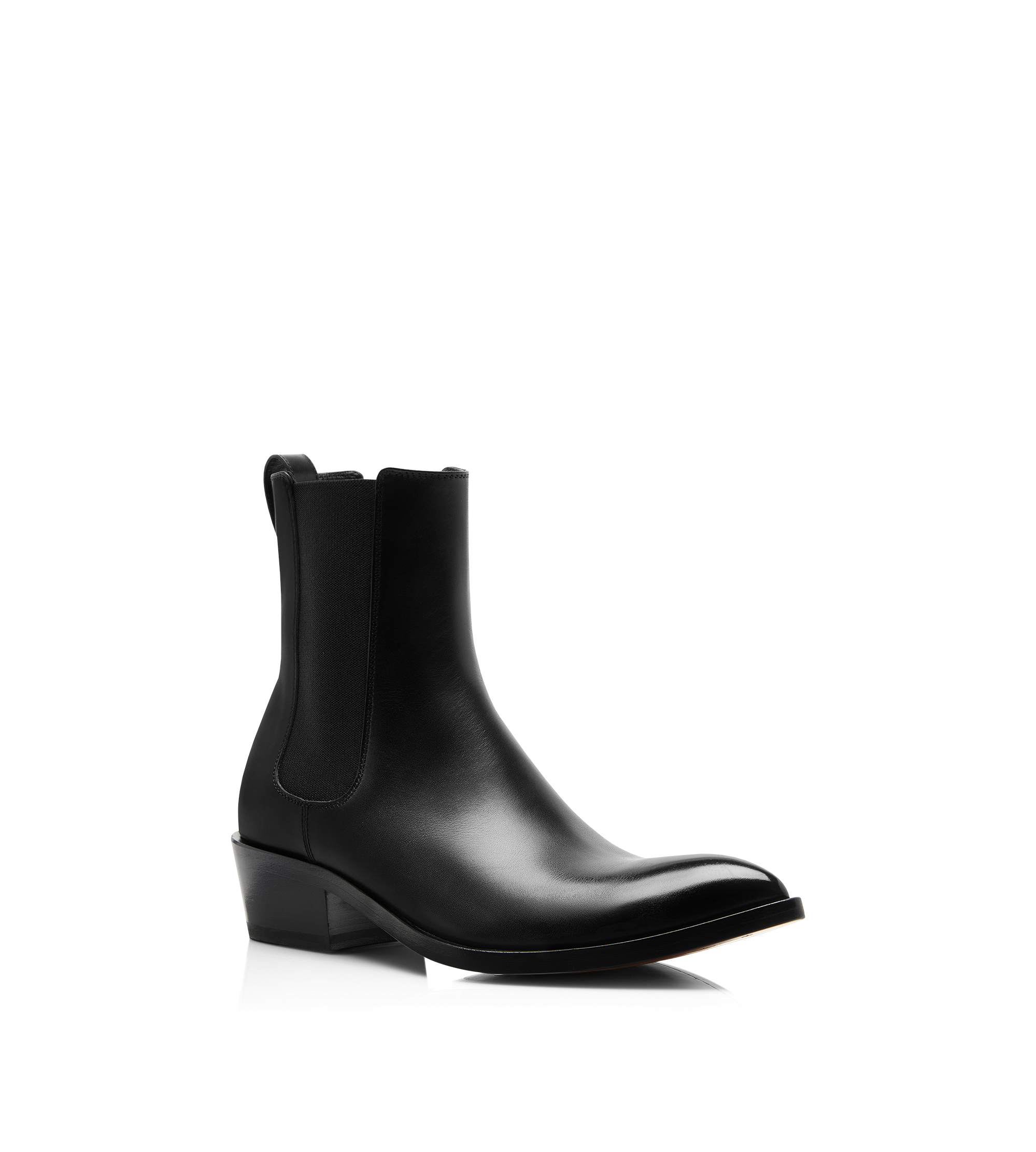 BURNISHED LEATHER CHELSEA BOOT