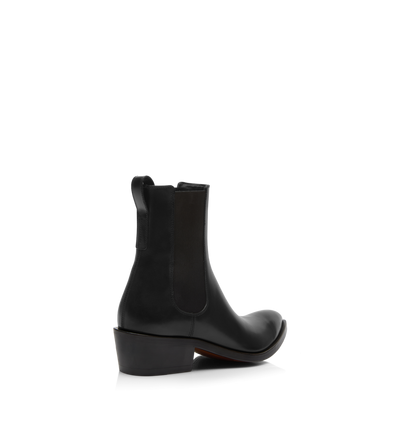 BURNISHED LEATHER CHELSEA BOOT image number 2