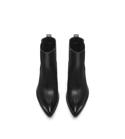 BURNISHED LEATHER CHELSEA BOOT image number 3