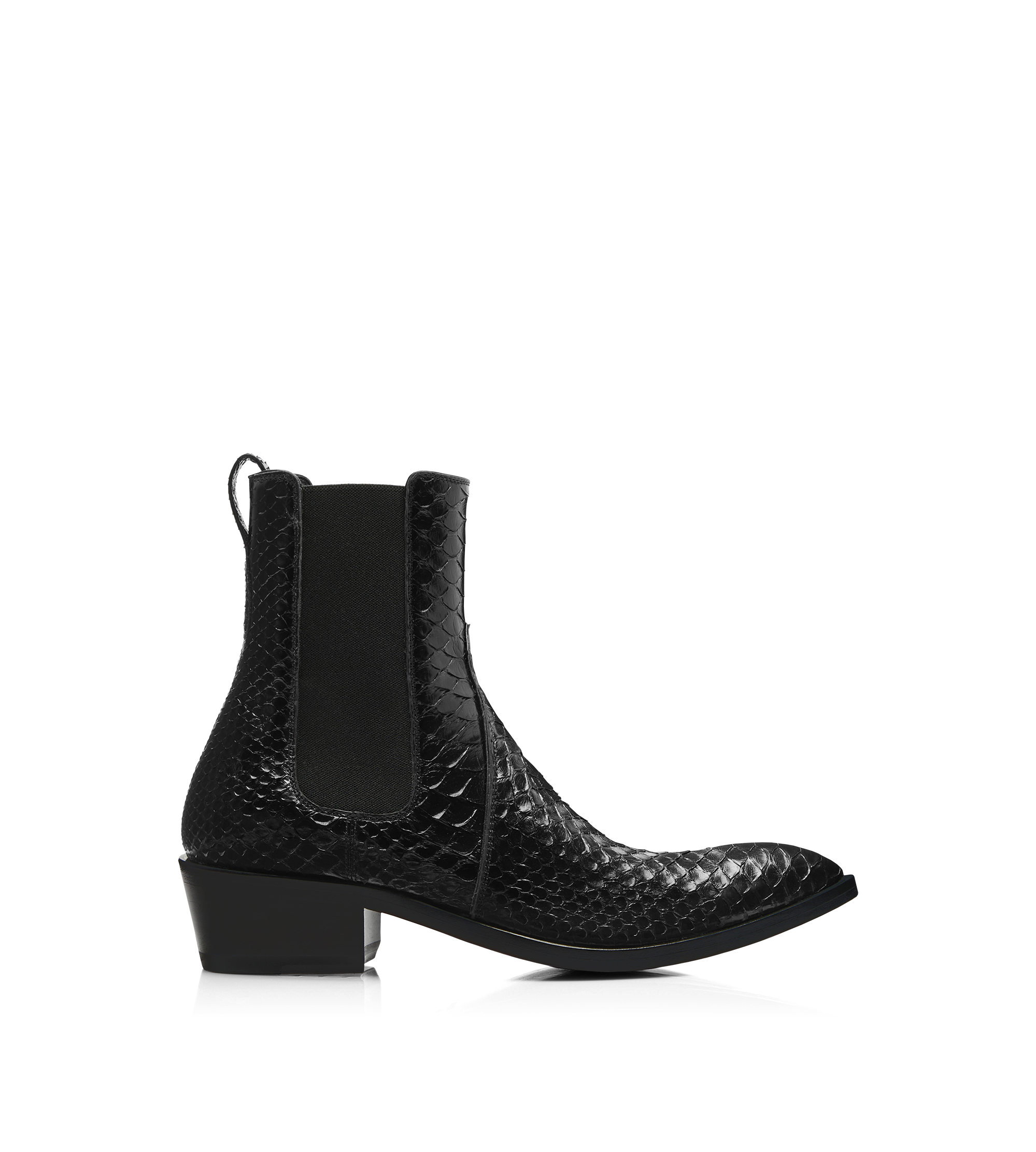 PRINTED PYTHON  CHELSEA BOOT