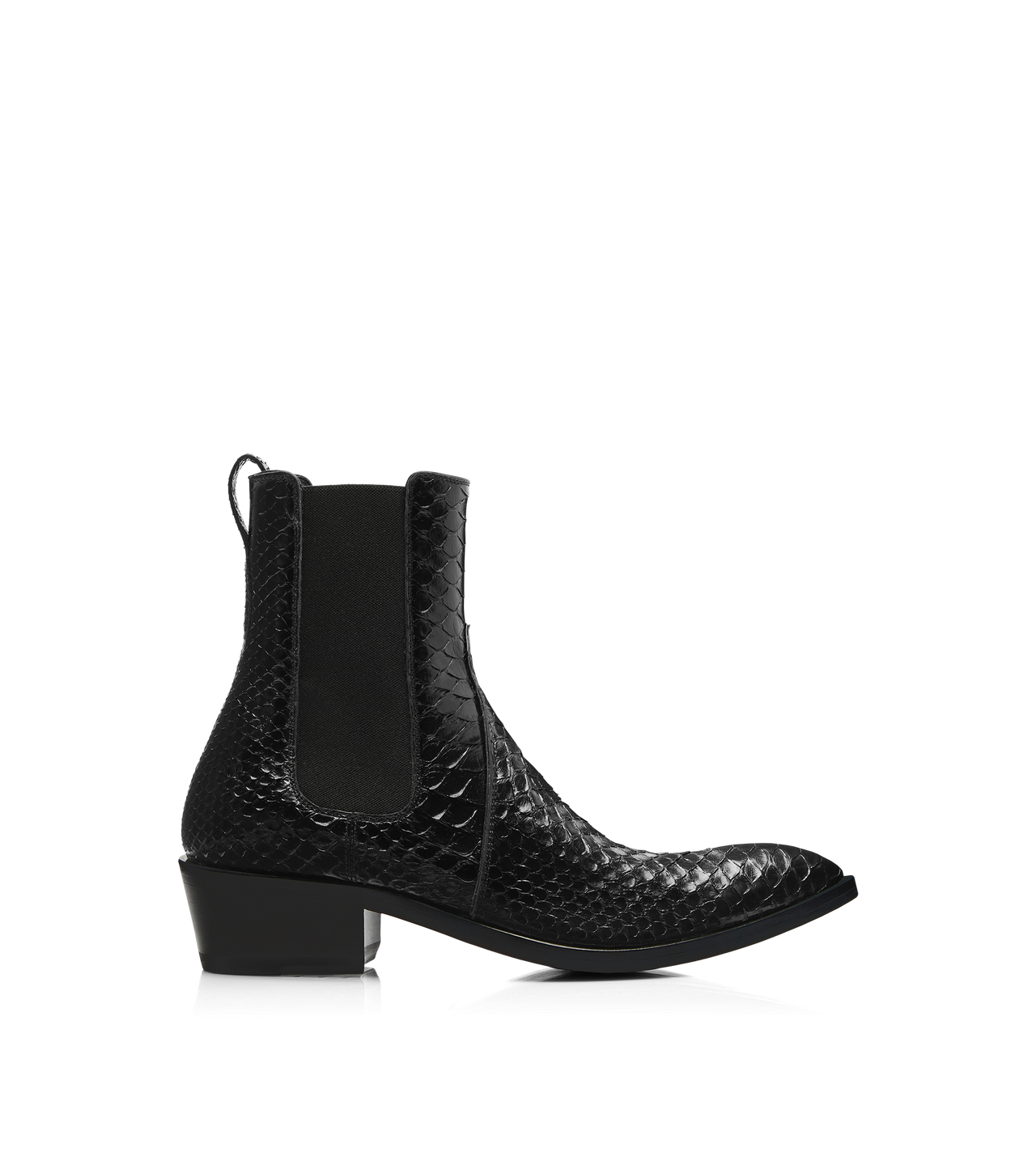 PRINTED PYTHON  CHELSEA BOOT image number 0