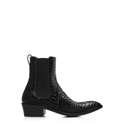 PRINTED PYTHON  CHELSEA BOOT image number 0