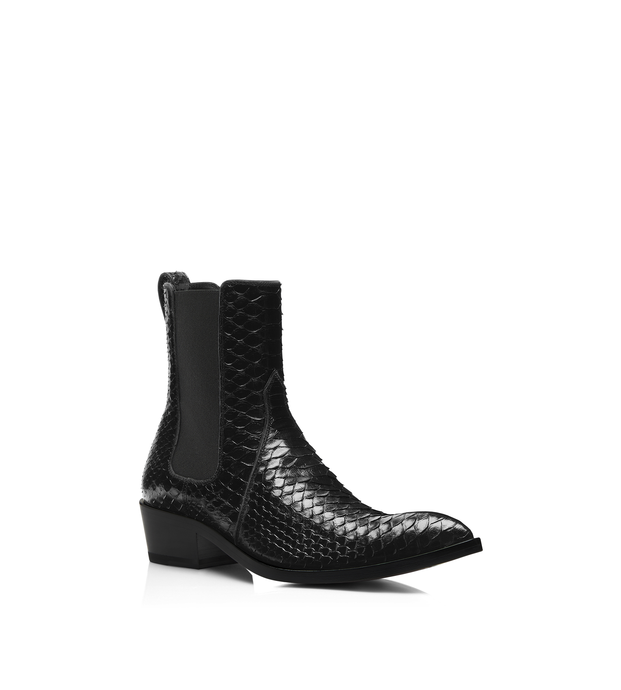 PRINTED PYTHON  CHELSEA BOOT