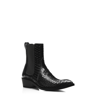PRINTED PYTHON  CHELSEA BOOT image number 1