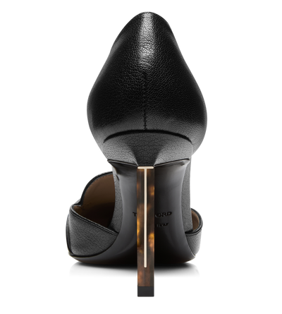 SUPPLE GRAIN LEATHER EVA D'ORSAY PUMP image number 4