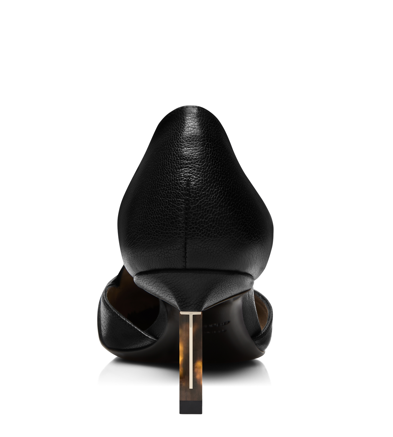 SUPPLE GRAIN LEATHER EVA D'ORSAY PUMP image number 4