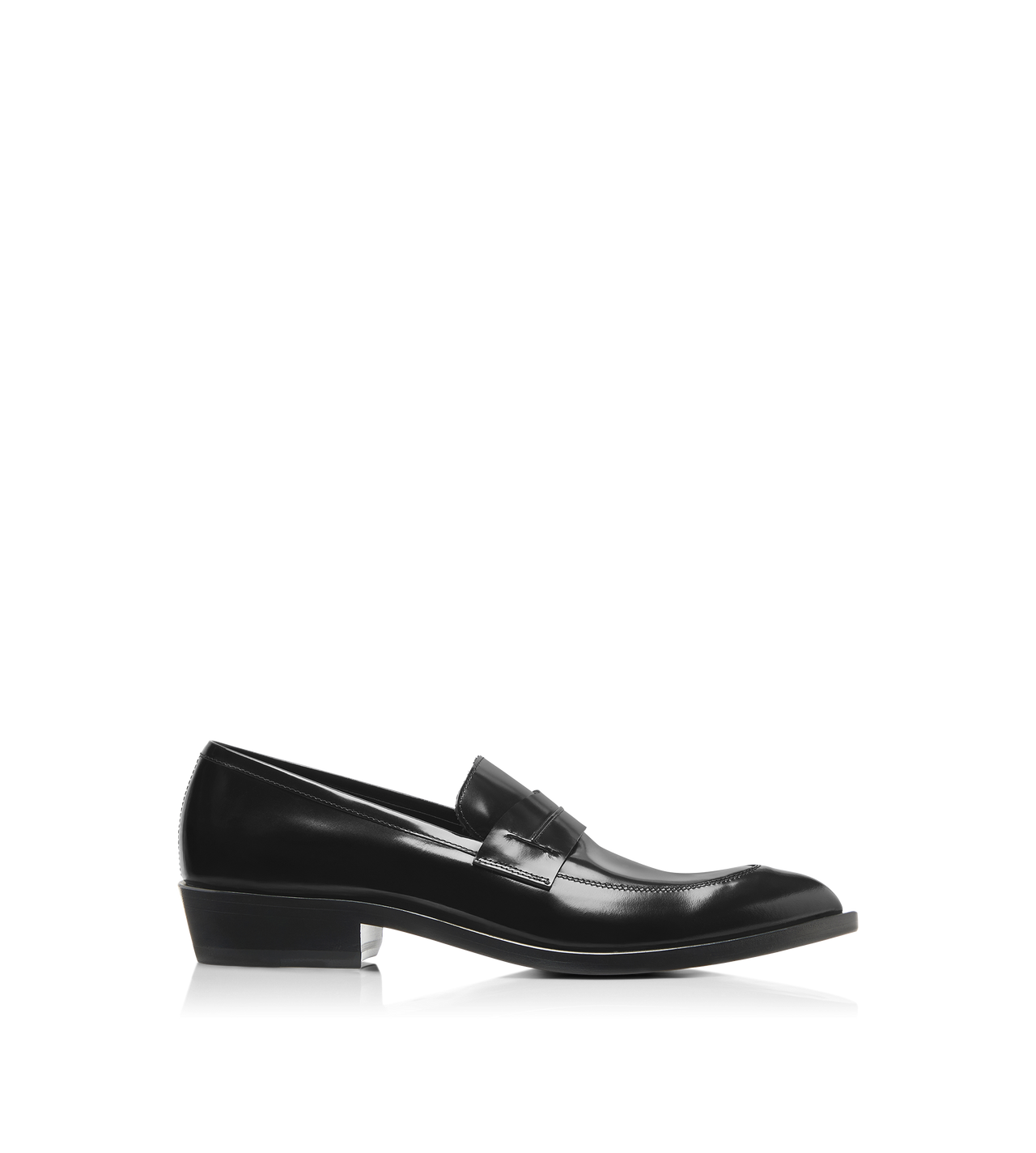 BRUSHED LEATHER EVA LOAFER image number 0