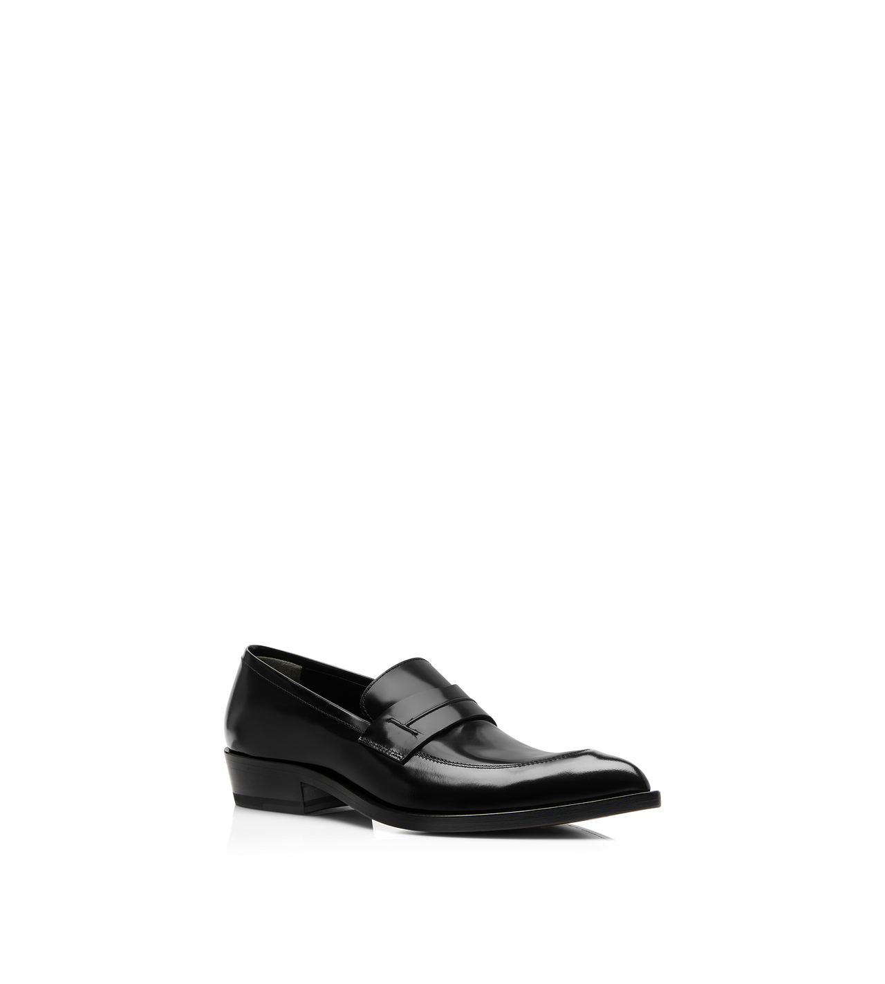 BRUSHED LEATHER EVA LOAFER image number 1