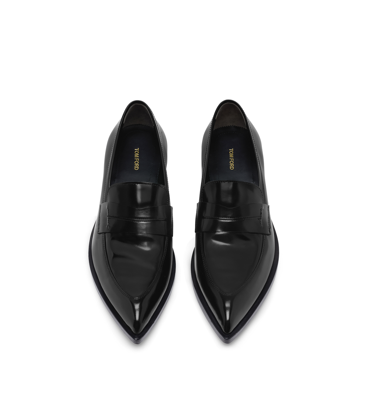 BRUSHED LEATHER EVA LOAFER image number 3