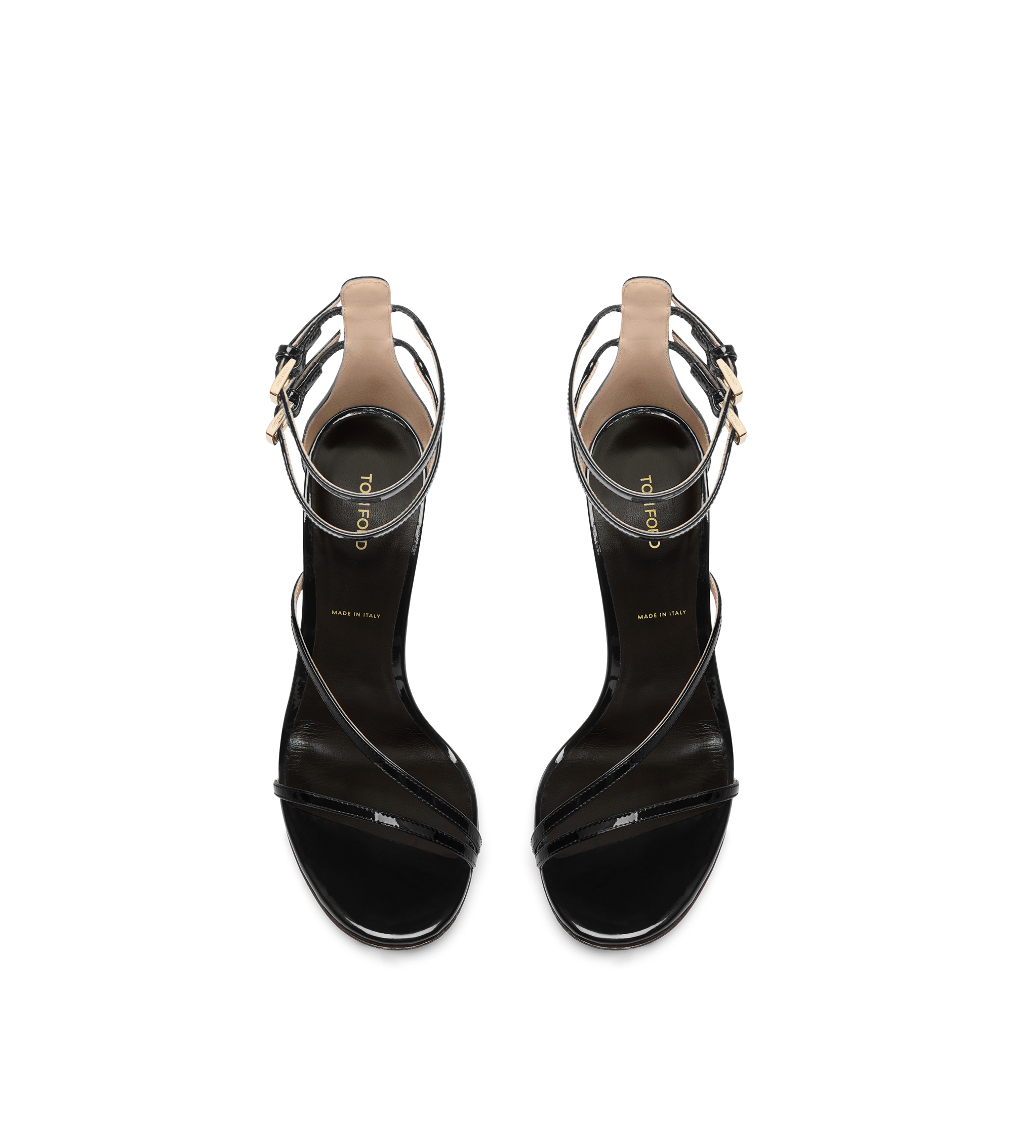 PATENT LEATHER ANKLE STRAP SANDAL | TOM FORD Fashion