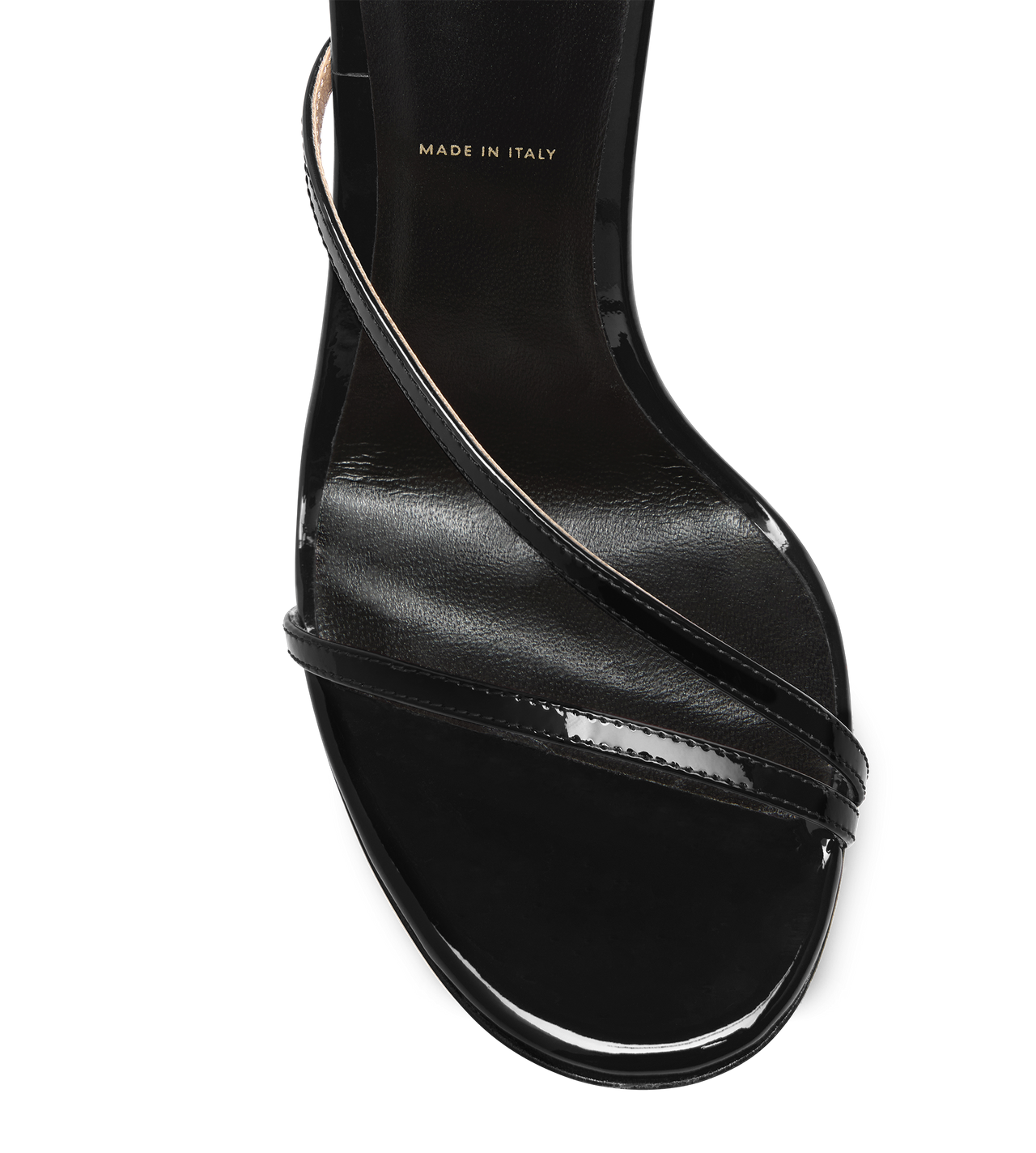 PATENT LEATHER ANKLE STRAP SANDAL image number 4