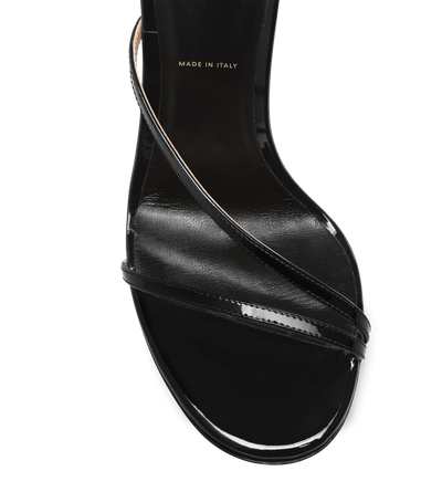 PATENT LEATHER ANKLE STRAP SANDAL image number 4