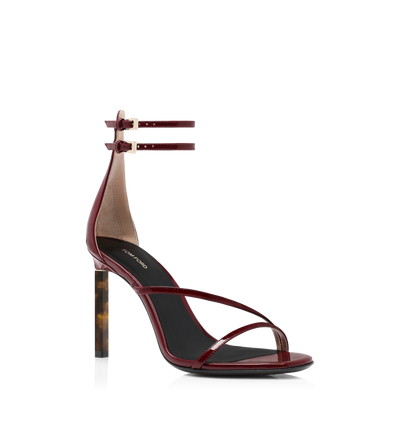 PATENT LEATHER ANKLE STRAP SANDAL | TOM FORD Fashion