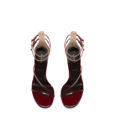 PATENT LEATHER ANKLE STRAP SANDAL | TOM FORD Fashion