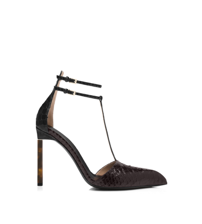 PRINTED PYTHON T STRAP PUMP image number 0