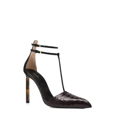PRINTED PYTHON T STRAP PUMP image number 1