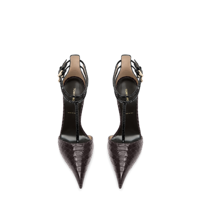 PRINTED PYTHON T STRAP PUMP image number 3