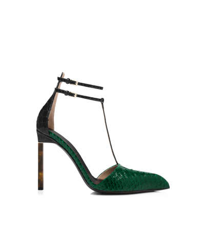 PRINTED PYTHON  T STRAP PUMP image number 0