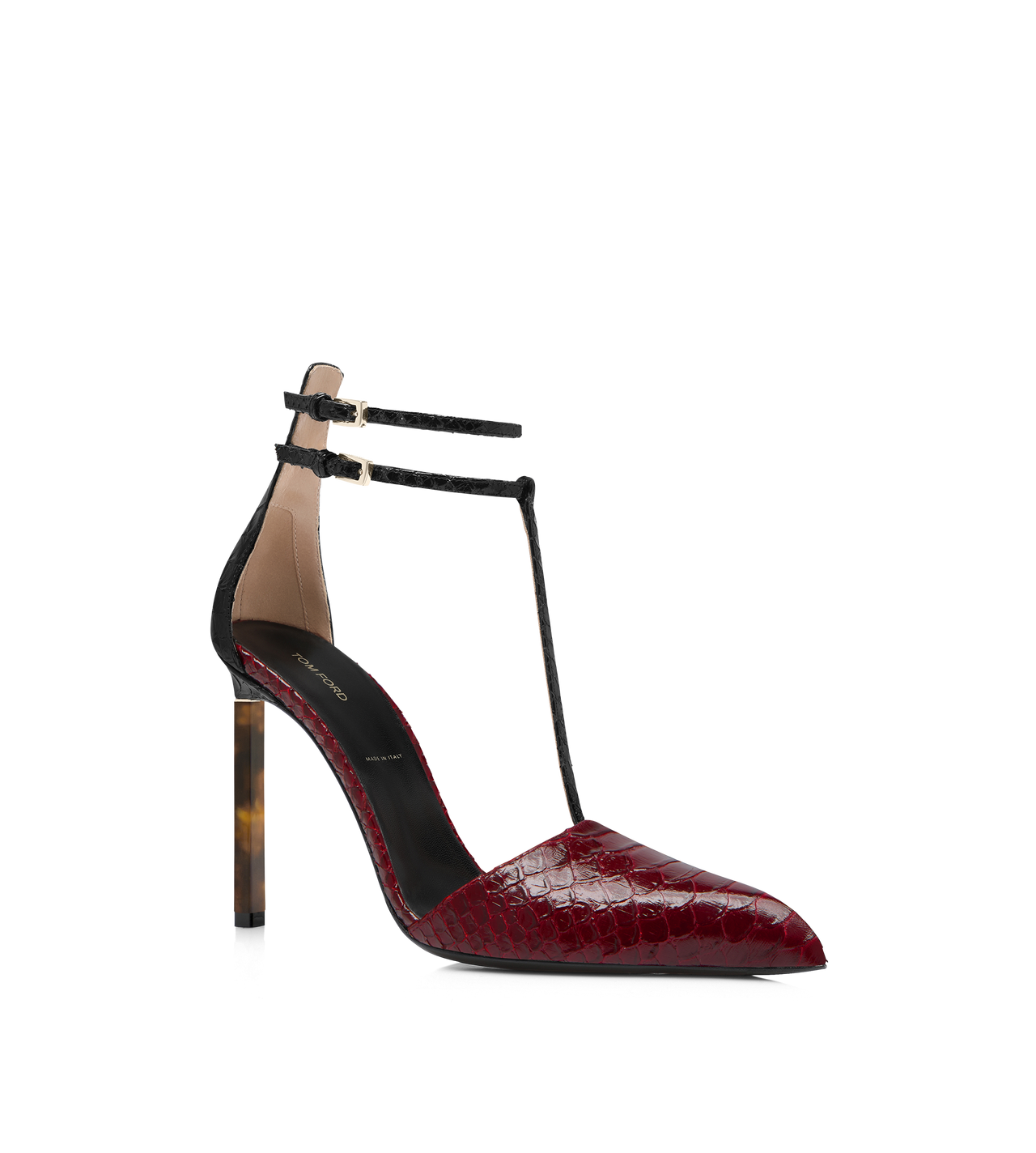 PRINTED PYTHON T STRAP PUMP image number 1