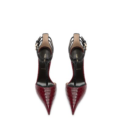 PRINTED PYTHON T STRAP PUMP image number 3