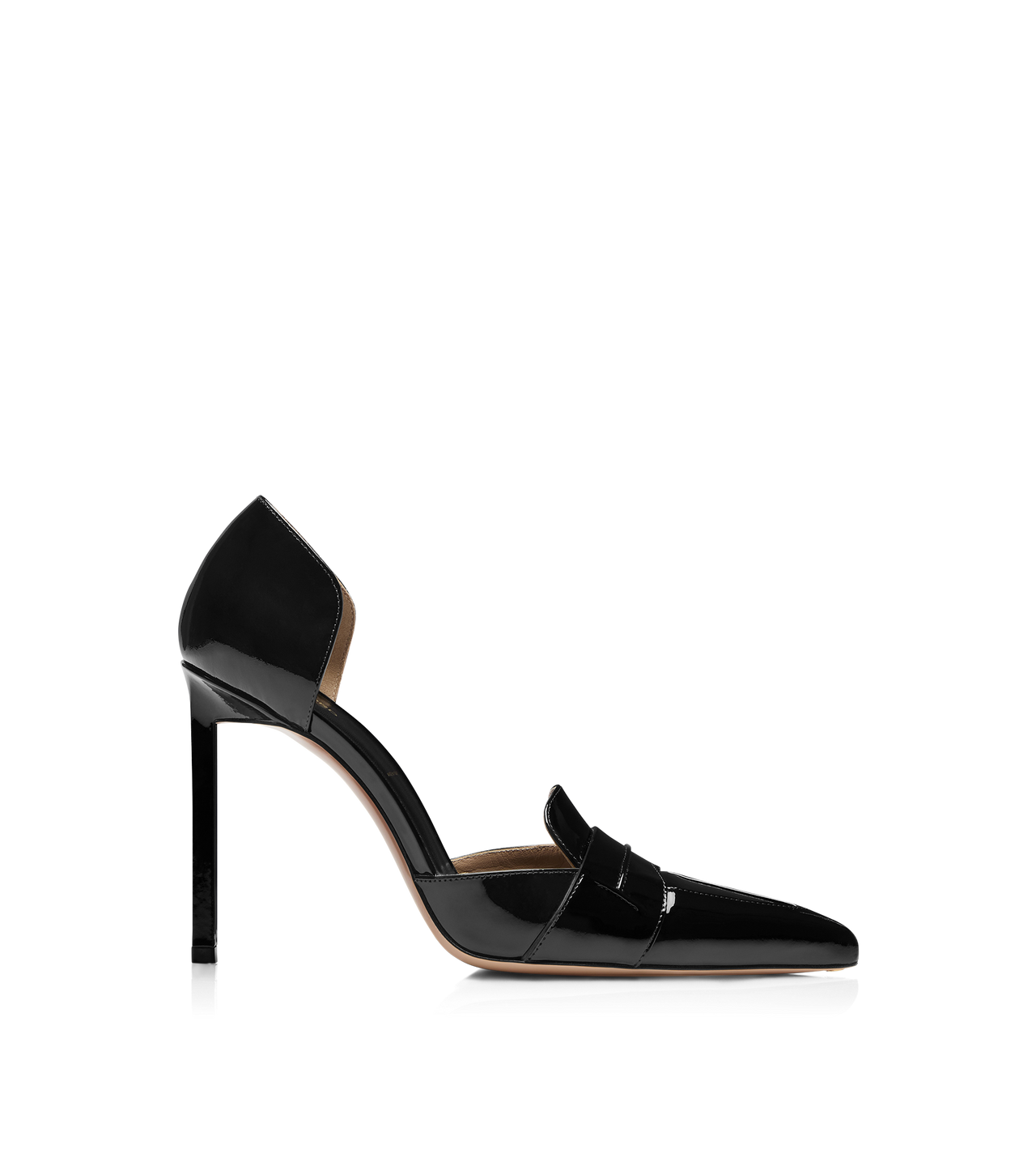 PATENT LEATHER EVA D'ORSAY PUMP image number 0