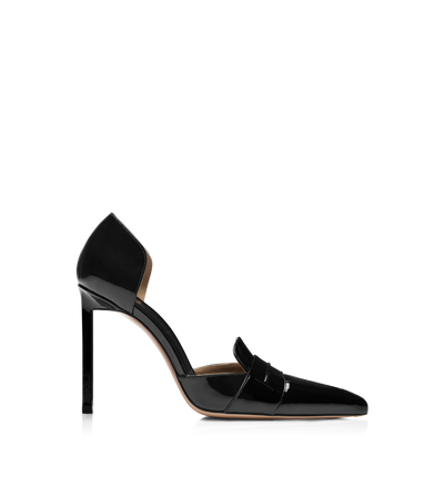 PATENT LEATHER EVA D'ORSAY PUMP image number 0