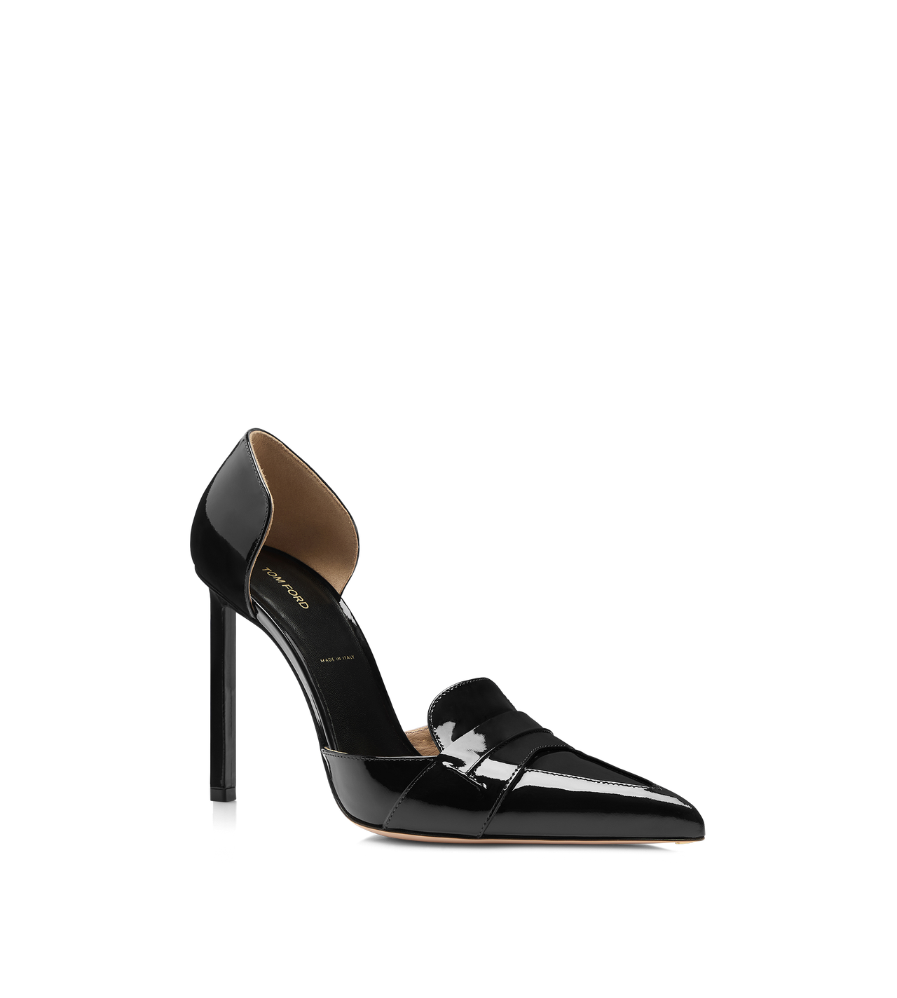 PATENT LEATHER EVA D'ORSAY PUMP image number 1