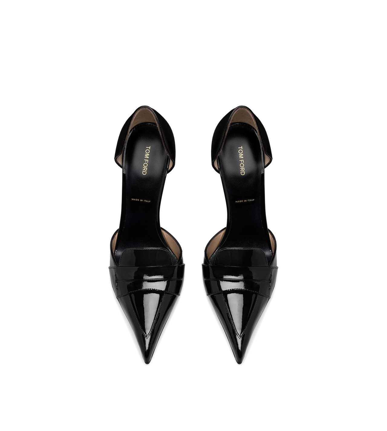 PATENT LEATHER EVA D'ORSAY PUMP image number 3