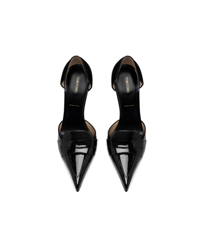 PATENT LEATHER EVA D'ORSAY PUMP image number 3