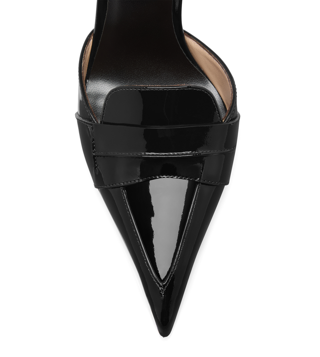 PATENT LEATHER EVA D'ORSAY PUMP image number 4