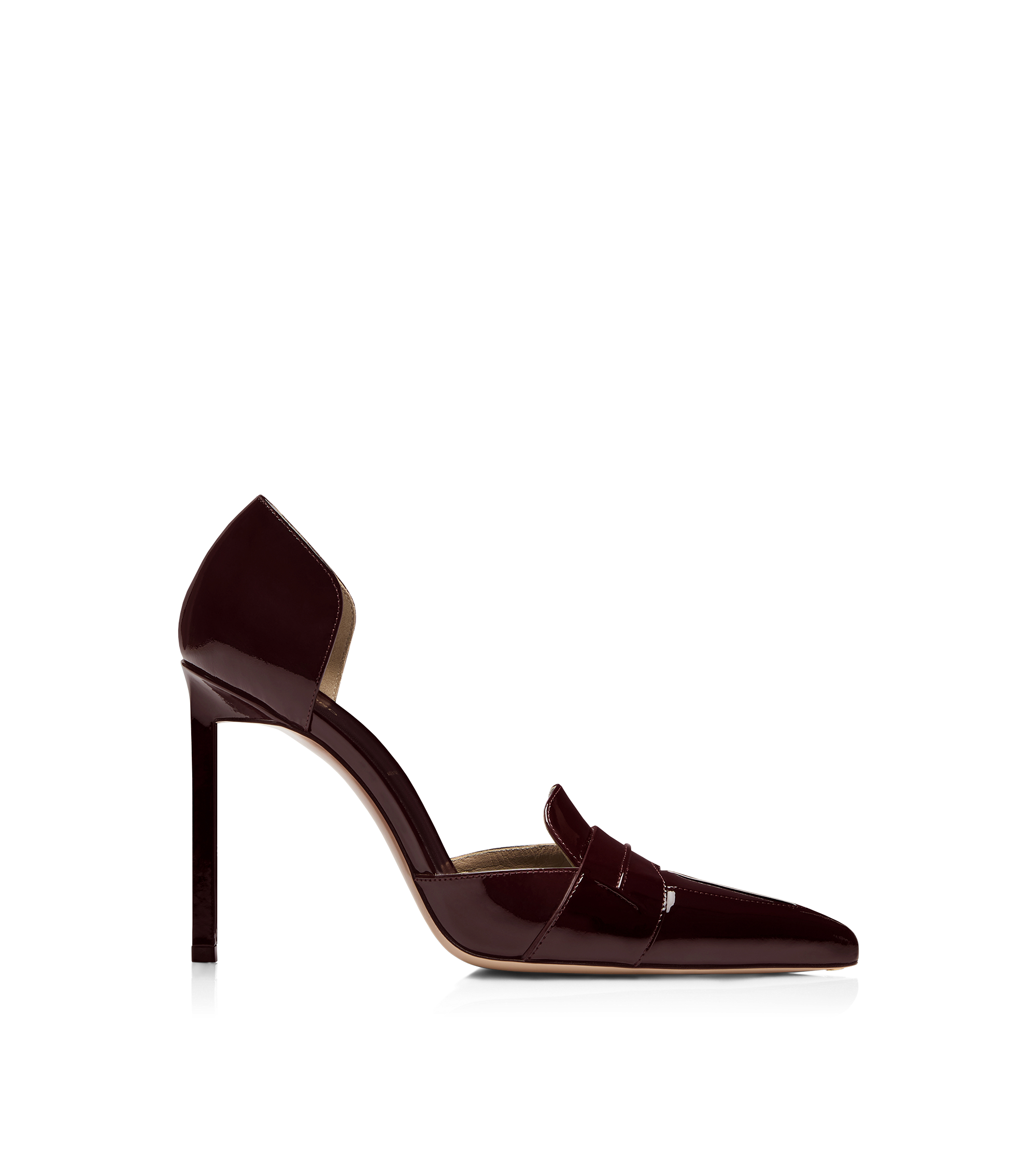 PATENT LEATHER EVA D'ORSAY PUMP