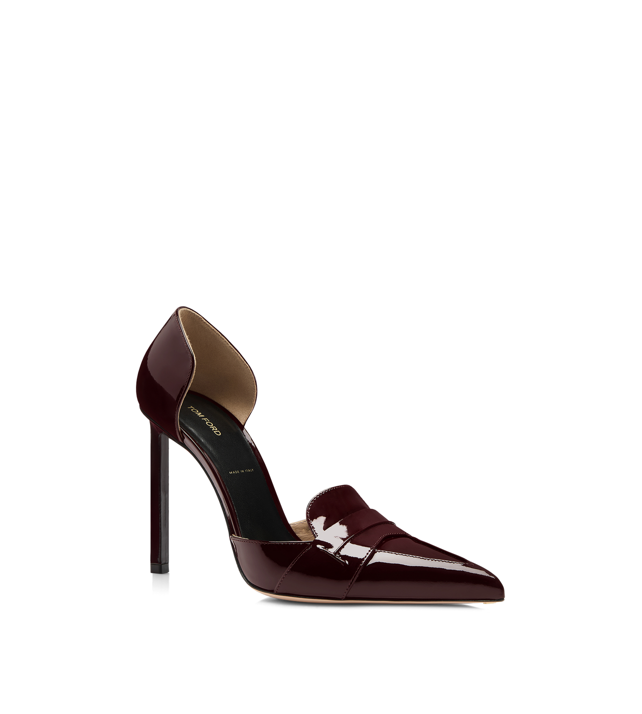 PATENT LEATHER EVA D'ORSAY PUMP image number 1