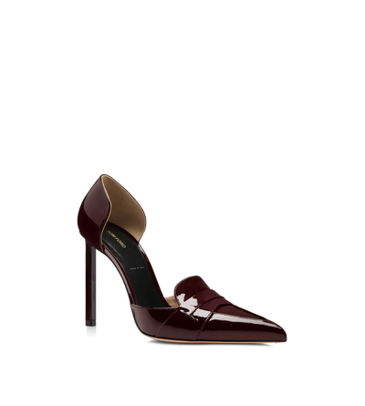PATENT LEATHER EVA D'ORSAY PUMP image number 1