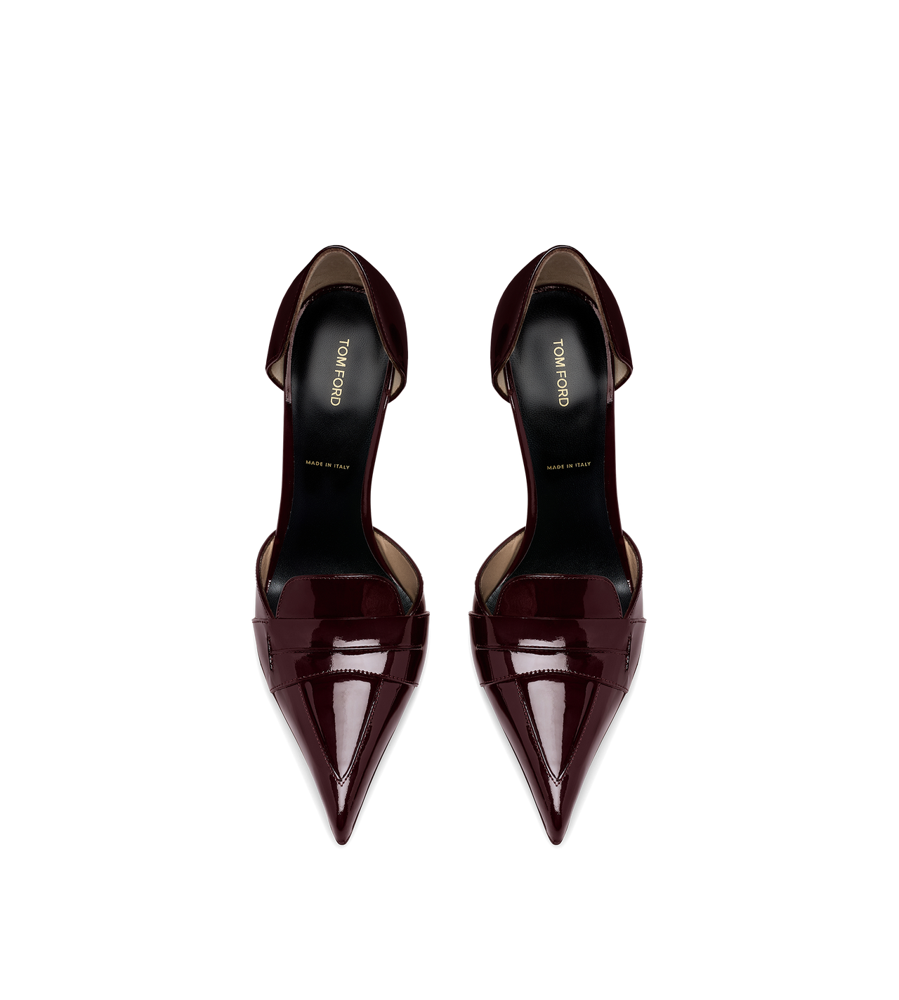 PATENT LEATHER EVA D'ORSAY PUMP image number 3