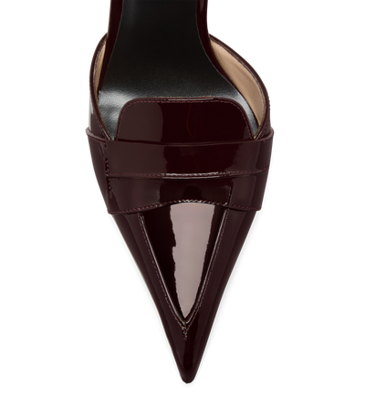 PATENT LEATHER EVA D'ORSAY PUMP image number 4