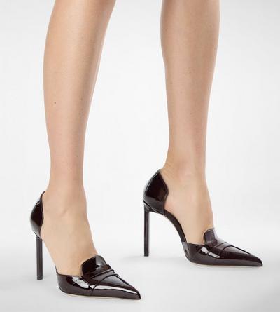 PATENT LEATHER EVA D'ORSAY PUMP image number 5