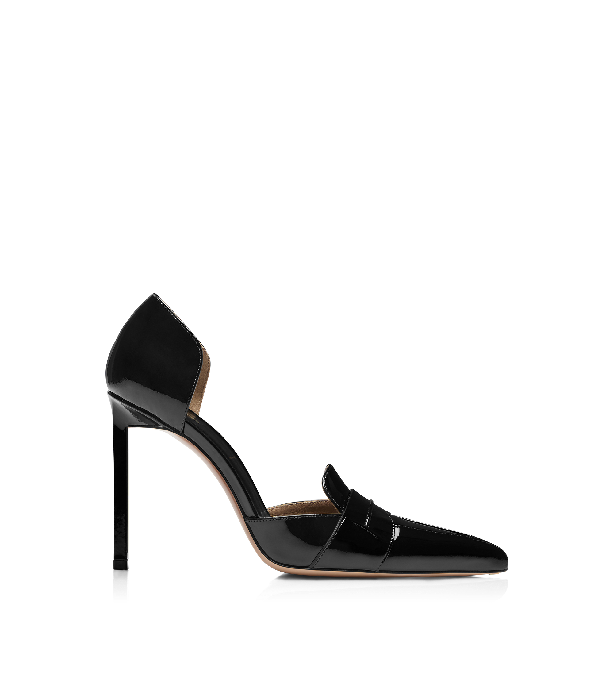 PATENT LEATHER EVA D'ORSAY PUMP