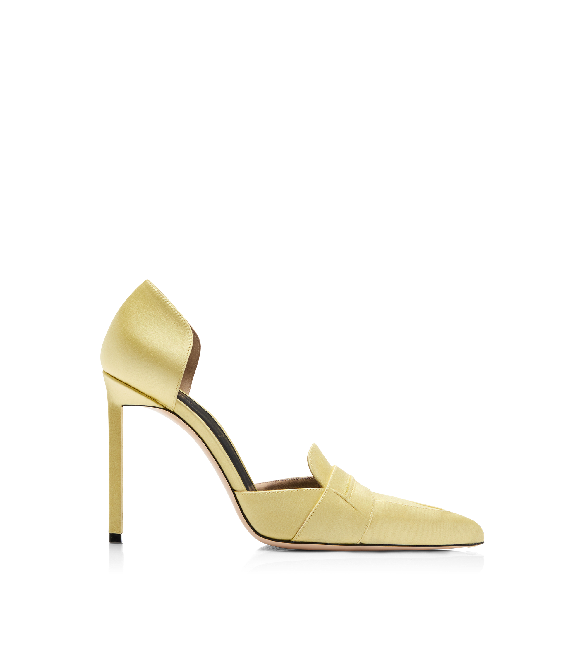 SATIN EVA D'ORSAY PUMP