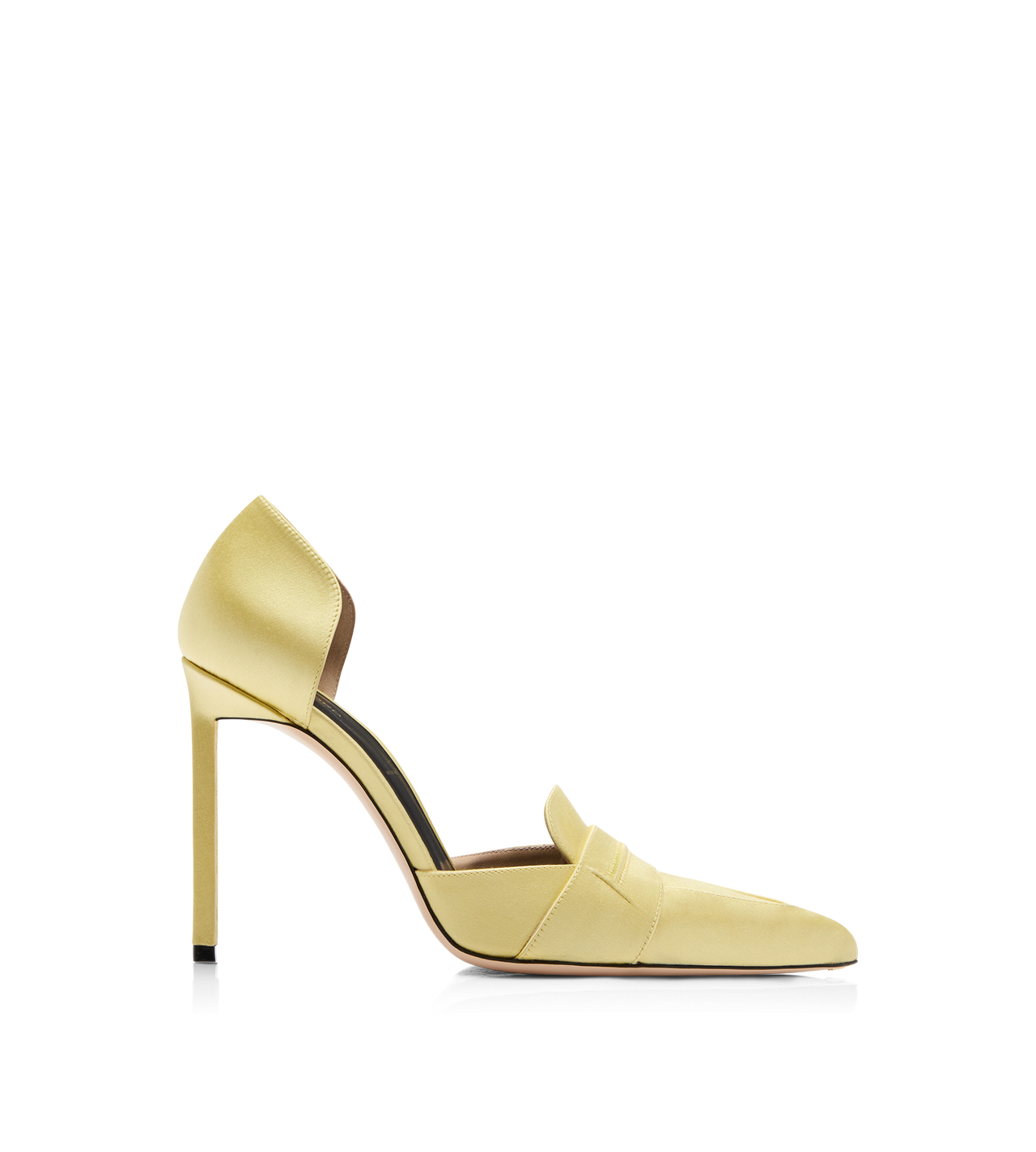 SATIN EVA D'ORSAY PUMP image number 0