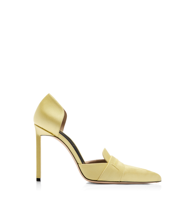 SATIN EVA D'ORSAY PUMP image number 0
