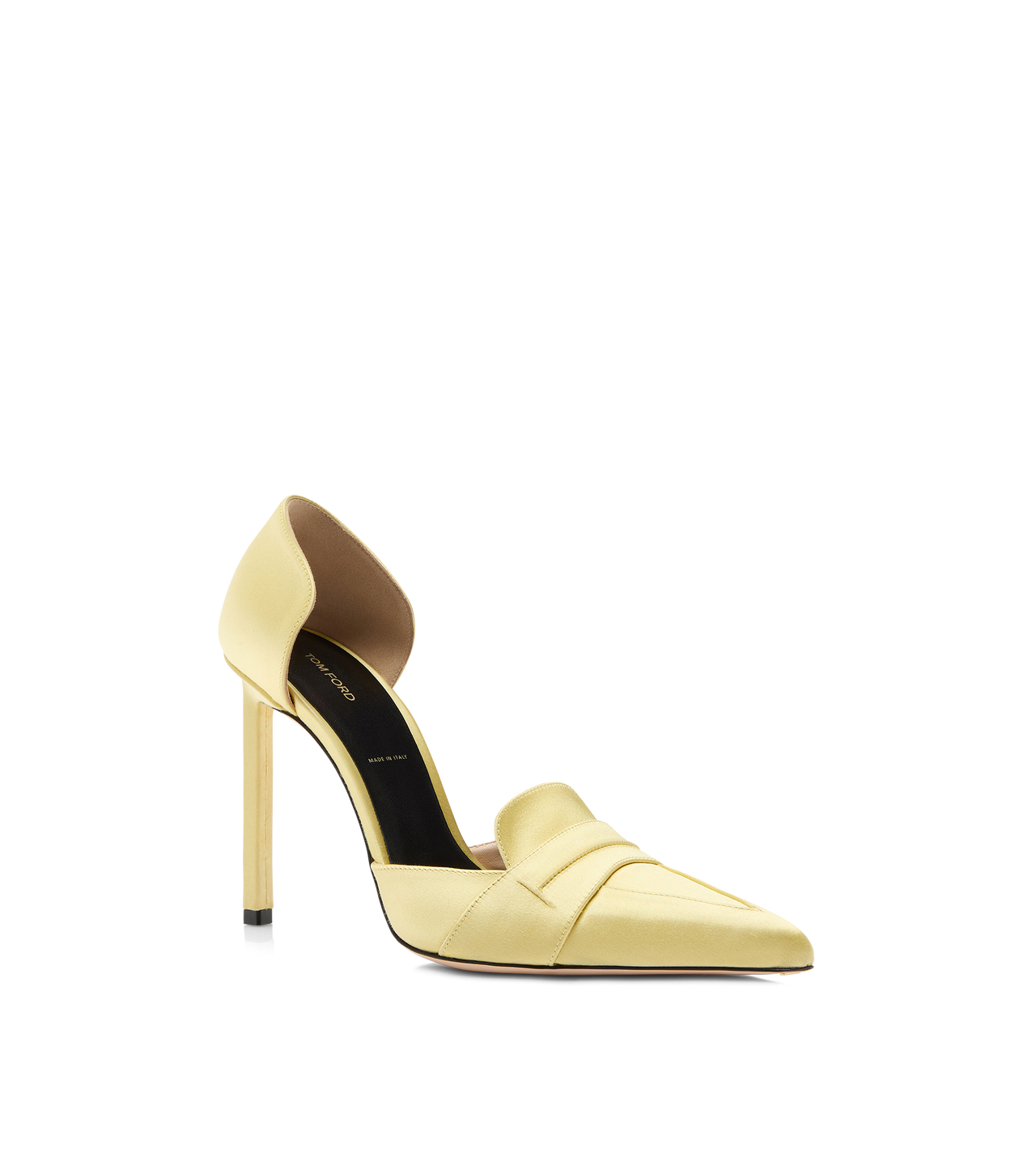 SATIN EVA D'ORSAY PUMP image number 1