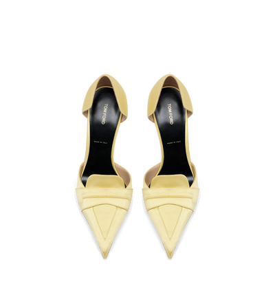 SATIN EVA D'ORSAY PUMP image number 3