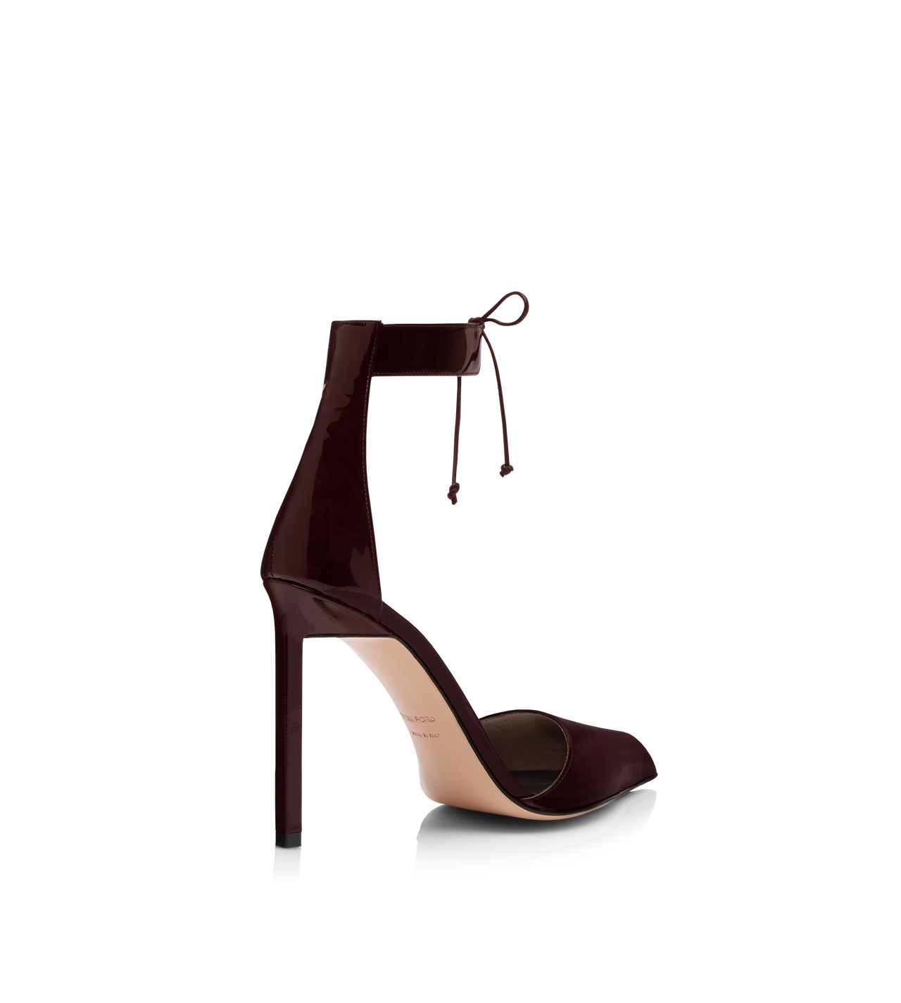 PATENT LEATHER ANKLE STRAP PUMP image number 2