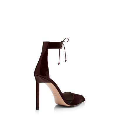PATENT LEATHER ANKLE STRAP PUMP image number 2