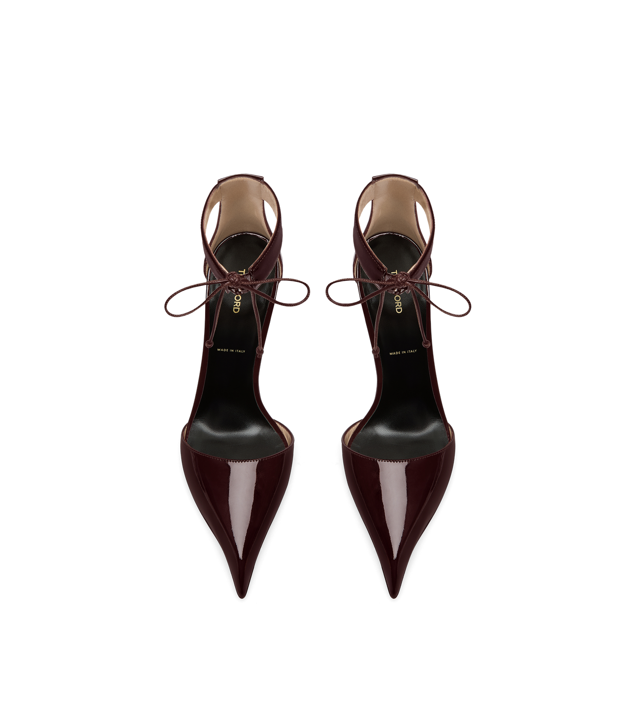 PATENT LEATHER ANKLE STRAP PUMP image number 3