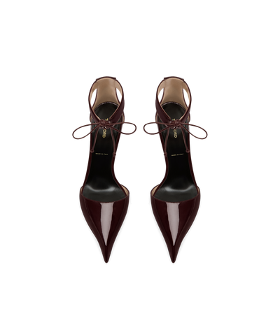 PATENT LEATHER ANKLE STRAP PUMP image number 3