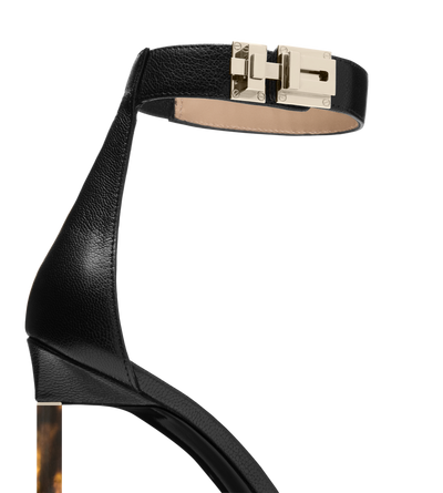 SUPPLE GRAIN LEATHER T LATCH ANKLE STRAP PUMP image number 4