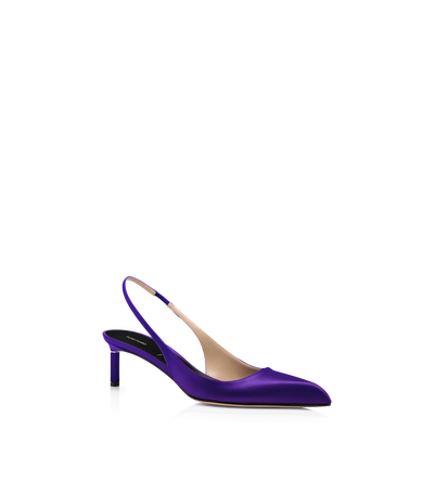 SATIN T SLINGBACK image number 1