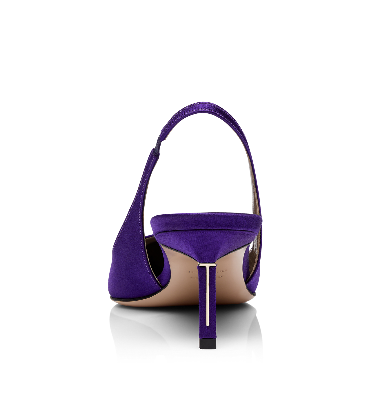 SATIN T SLINGBACK image number 4