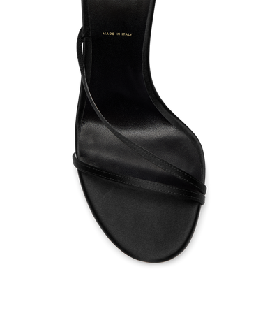 SATIN T ANKLE STRAP SANDAL image number 4